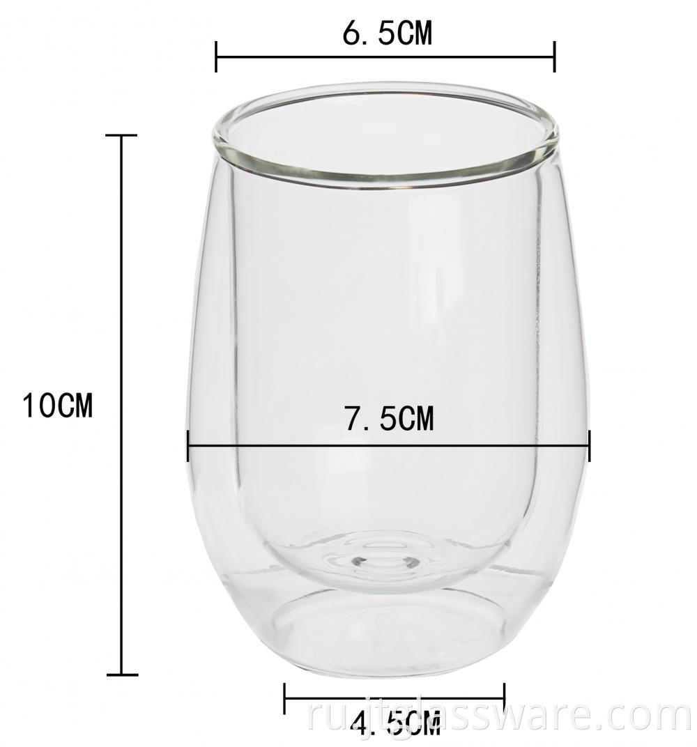 Drinking Square Glass Mugs